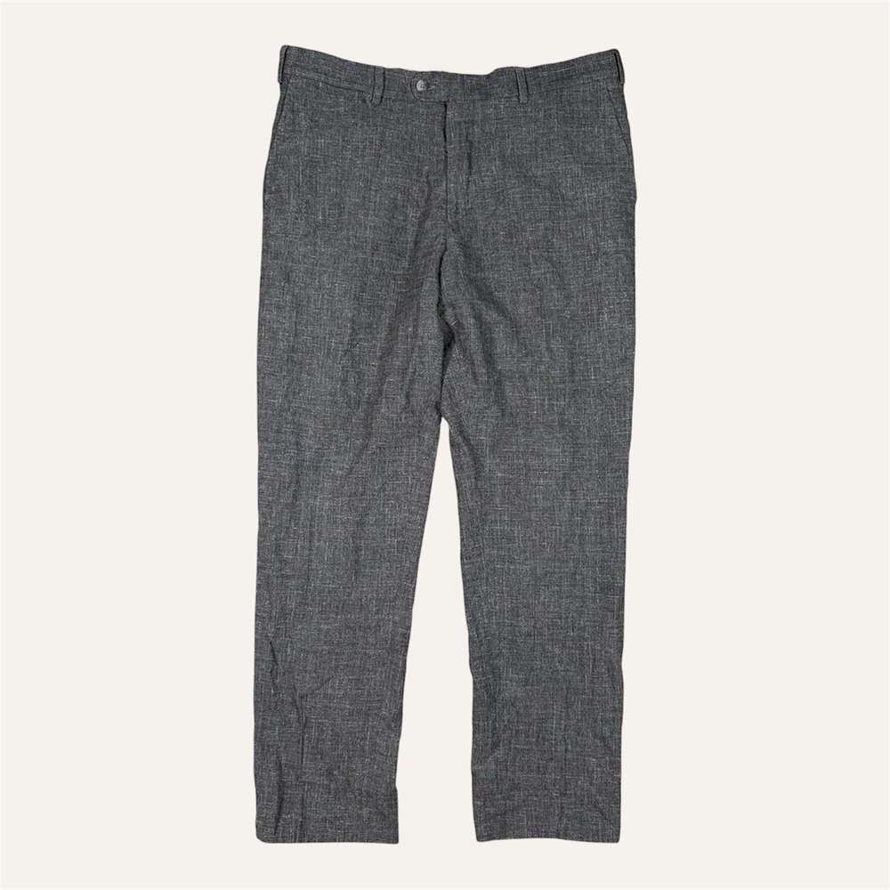 Suit Supply Brescia Linen Wool Silk Blend Trouser Pant Men Sz 42 (Actual 35x30)